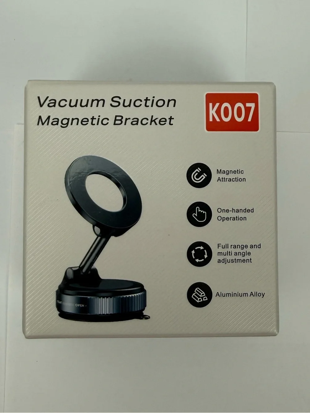 Vacuum Suction Magnetic Phone Car Holder For iPhone and Android